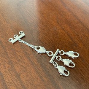 Madewell Silver Layering Clasps